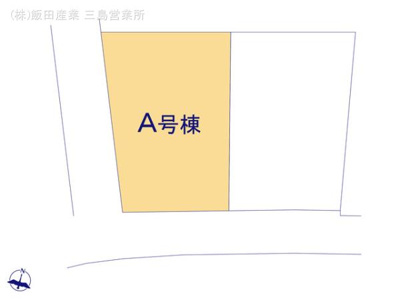 【区画図】 | 伊豆の国市大仁 2期 新築一戸建て A号棟 | A号棟の区画図です