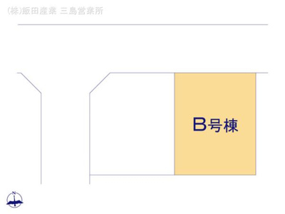 【区画図】 | 浜松市中央区頭陀寺町 新築一戸建て B号棟 | B号棟の区画図です