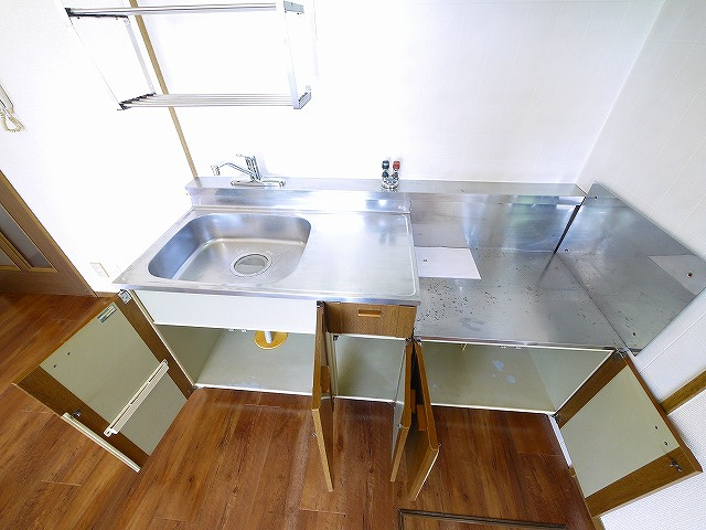 グリーンハウス・ヴィラのキッチン