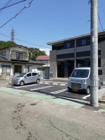 アムレートの駐車場