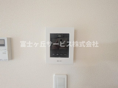 【セキュリティ】 | 浜松市中央区参野町 新築一戸建て A号棟 | TV付インターホンです