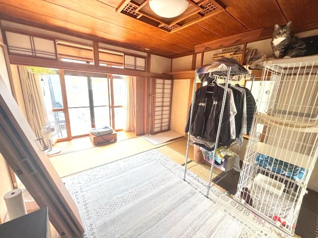 会津若松市一箕町　カーポート付き4LKの和室|来客時にも便利な和室付き