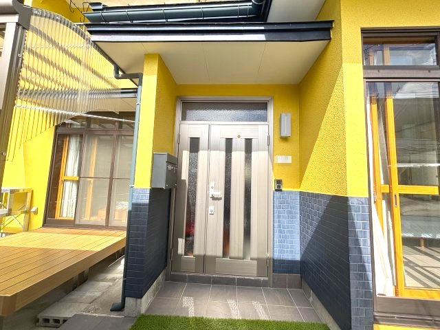 会津若松市一箕町　カーポート付き4LKの玄関|ゆったりとした玄関です