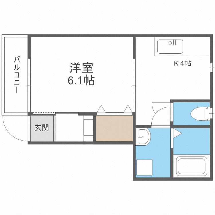 ヒルズヴィラ朱雀の間取り