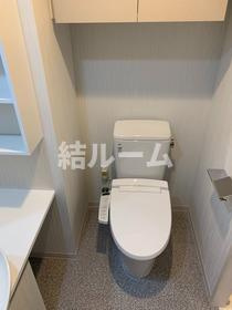 板橋区坂下１丁目の賃貸マンションのトイレ
