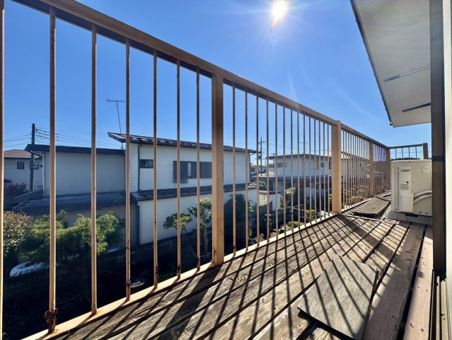 水戸市双葉台中古戸建のバルコニー