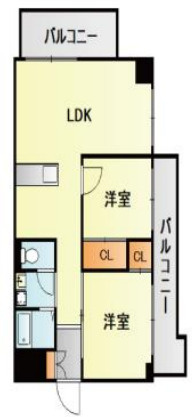 パークサイド南栄の間取り