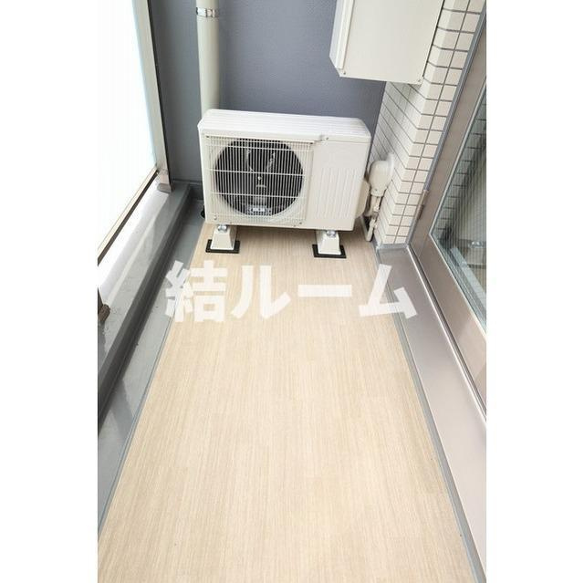 文京区関口１丁目の賃貸マンションのバルコニー