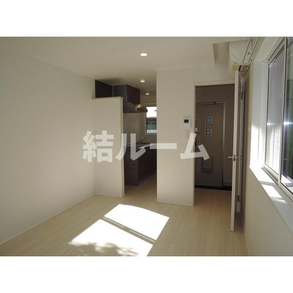 北区上十条５丁目のアパートの居間・リビング