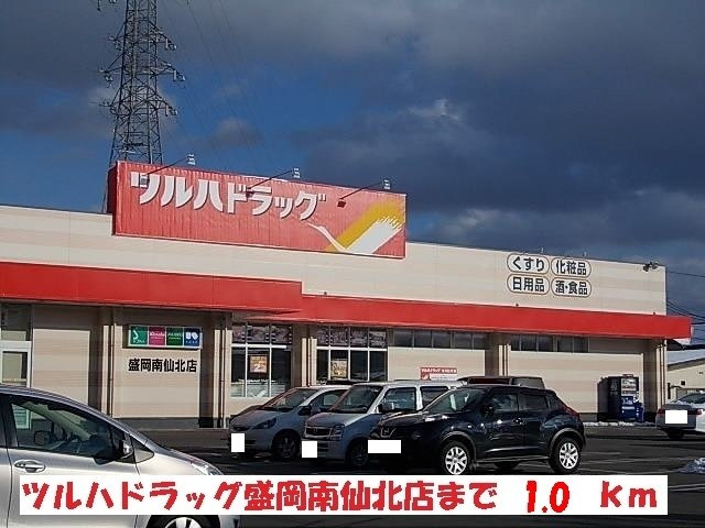 プラシード・レジデンスＡの周辺|ツルハドラッグ盛岡南仙北店まで1000m