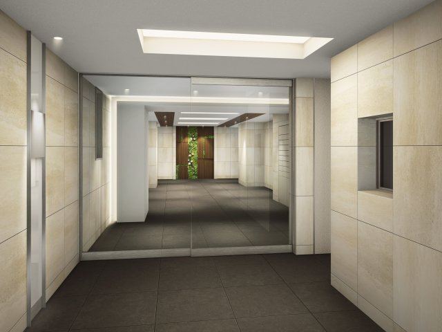 プラウドフラット浅草トレサージュのロビー