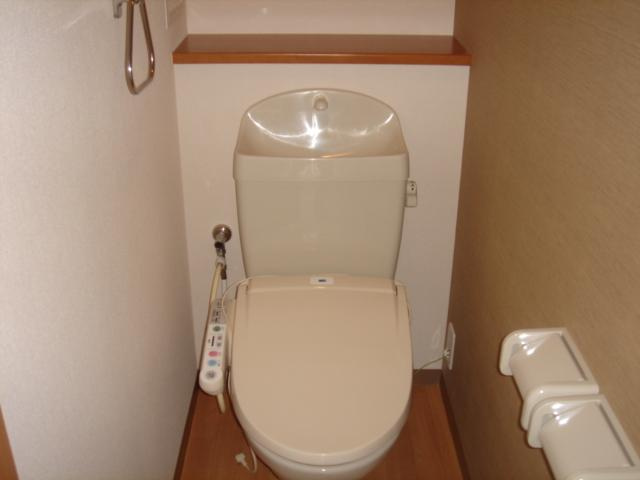 パイラス暁のトイレ|シャワー付トイレ