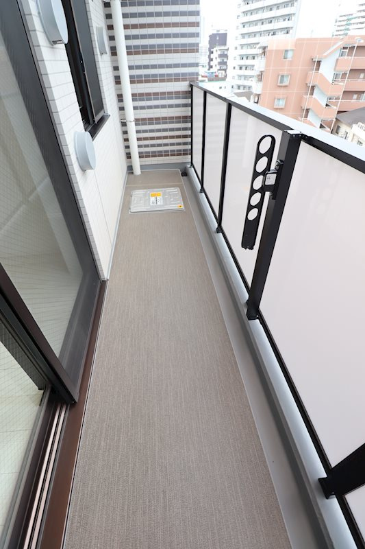 GENOVIA鐘ヶ淵のバルコニー