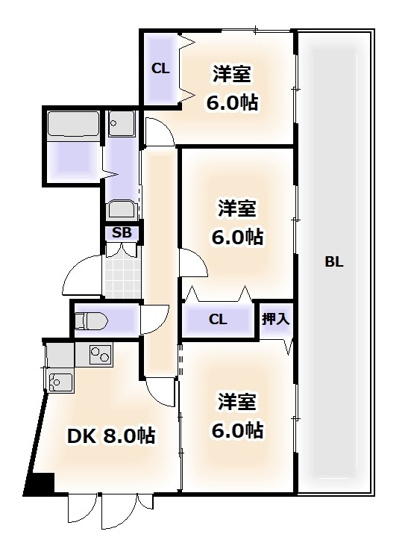 【間取り】 | プレシャスUS