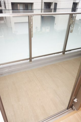 ミレーネ滝野川のバルコニー