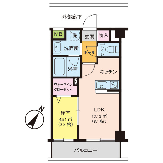 【間取り】 | 春日コンドミニアム
