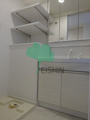 【洗面所】 | ヴィラージュ県庁前3番館 | シンプルで使いやすい洗面台です！