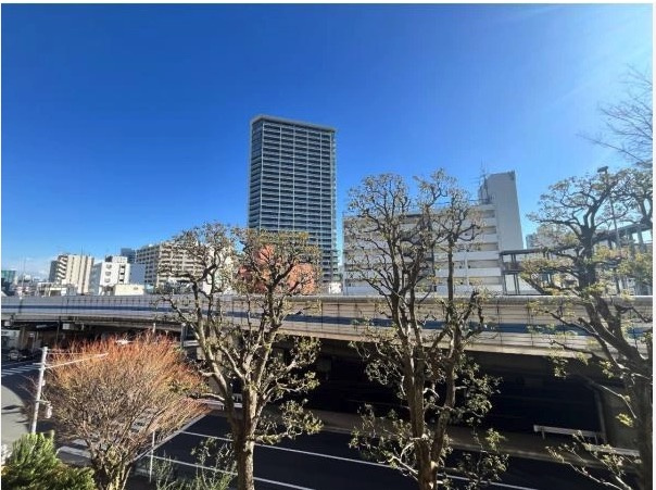 ★仲介手数料無料★朝日マンション白金通り（南西角住戸・採光・通風良好）の展望