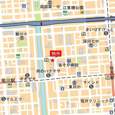 【地図】 | プライマル江東住吉