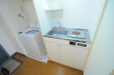【キッチン】 | レオパレス喜多荘 | 設備・仕様は号室により異なる為、現状を優先致します。