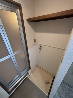 室内洗濯機置き場