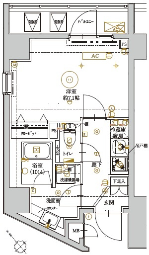 アルテシモ　エスクの間取り