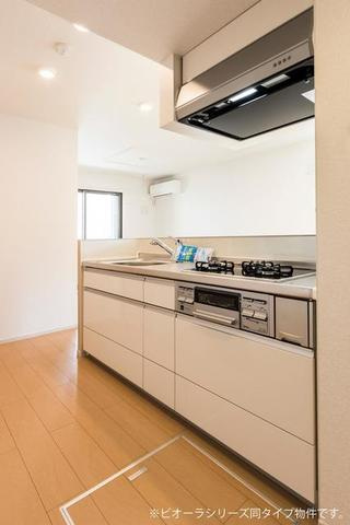 マリオ今国府町Bのキッチン