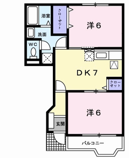 【間取り】 | シャンゼリゼ弐番館