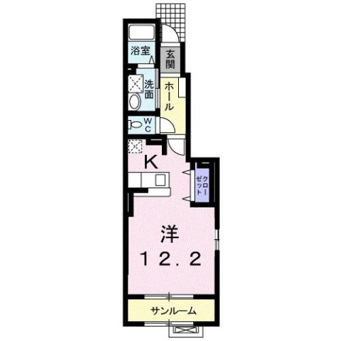 ビオレタの間取り