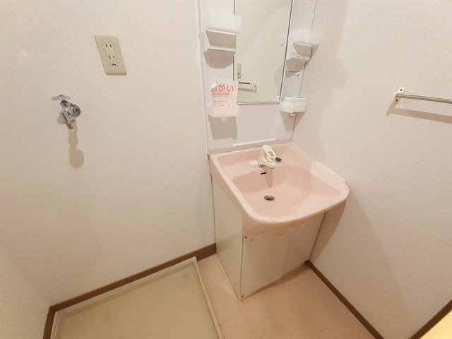 ラベンダ－ハウスの洗面所
