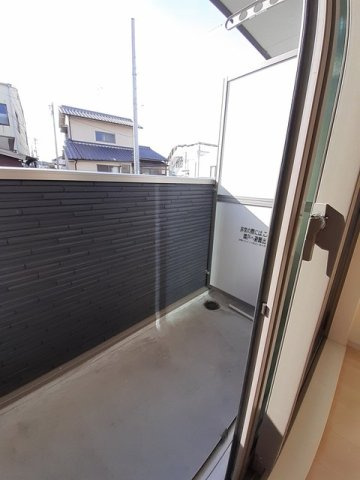 パルフェット島田本町のバルコニー