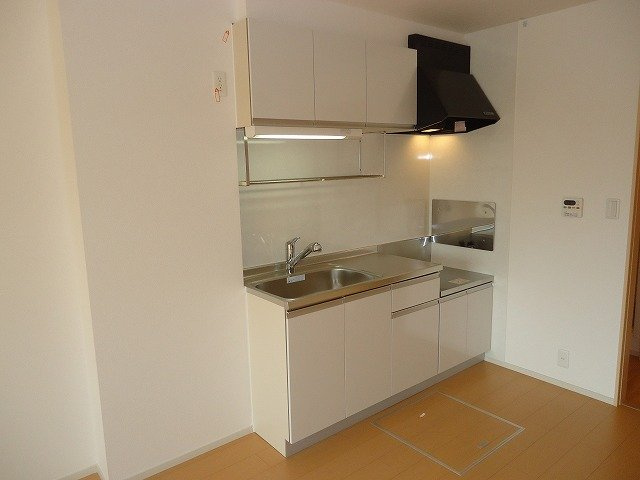 オーシャンビューのキッチン