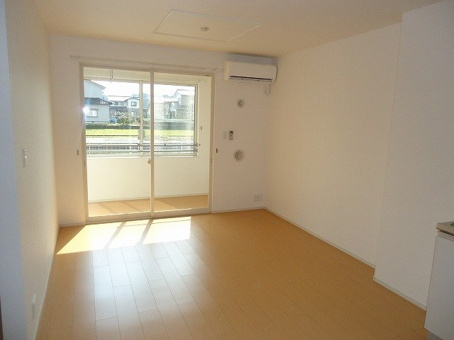 オーシャンビューの居間・リビング