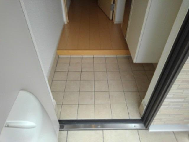 オーシャンビューの玄関