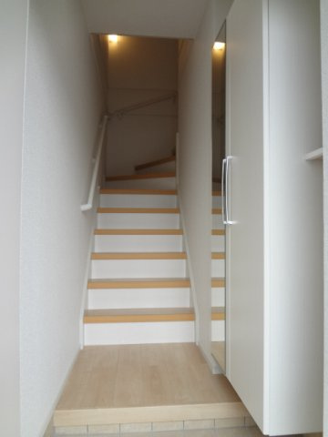 レインボーキャッスルＡの玄関