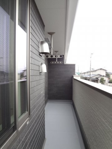 レインボーキャッスルＡのバルコニー