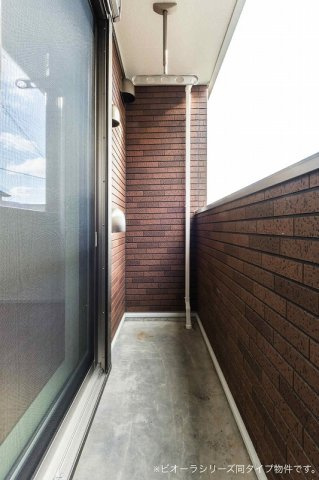 グリーン　リーフのバルコニー