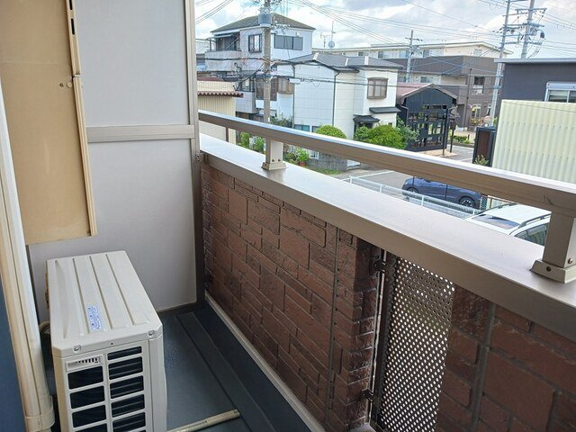 エクセレント　大美野のバルコニー