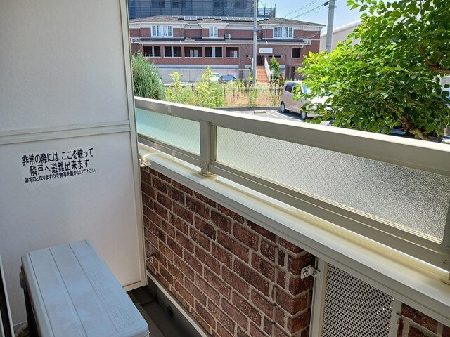 カーサ・セレステのバルコニー