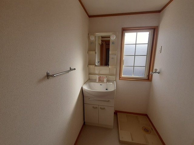 ポンドビサイド本並の洗面所