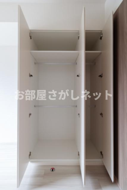 パークアクシス横濱高島町【おとり物件なし】#学生・社会人にオススメ！初期費用分割払いOK！の収納|※写真は同タイプ住戸です。