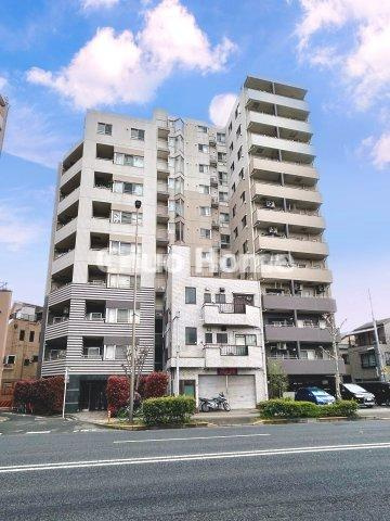 東向島ダイヤモンドマンションの外観|2006年10月築。ペットの飼育可能マンションです。