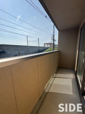 【バルコニー】 | みおつくし城北 | ※別号室参考画像