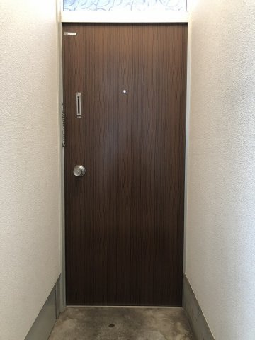 品川区西中延２丁目のアパートの玄関