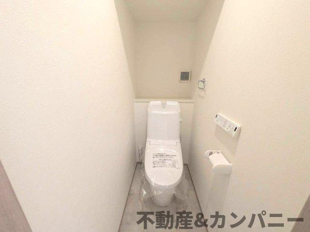 枝松二丁目の新築のおうち　松山市枝松二丁目新築戸建のトイレ|トイレもきれいです