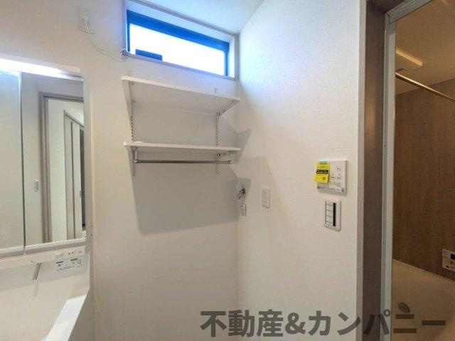 枝松二丁目の新築のおうち　松山市枝松二丁目新築戸建のランドリースペース