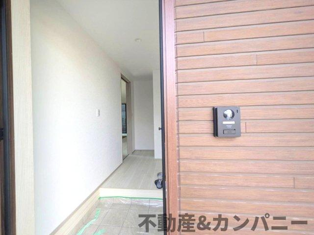 枝松二丁目の新築のおうち　松山市枝松二丁目新築戸建の玄関|玄関です