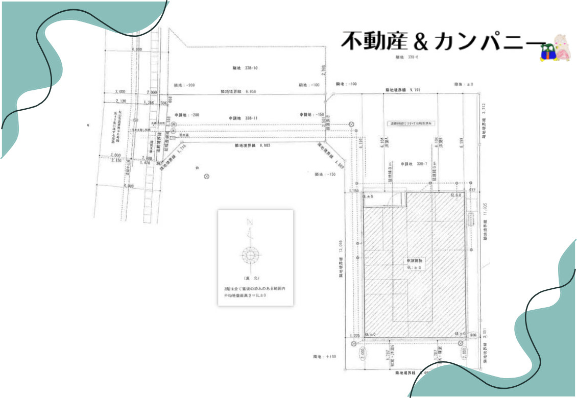 枝松二丁目の新築のおうち　松山市枝松二丁目新築戸建の区画図