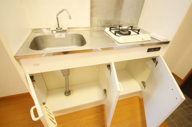 キャトル・セゾンのキッチン|別部屋反転間取りのお写真となります。