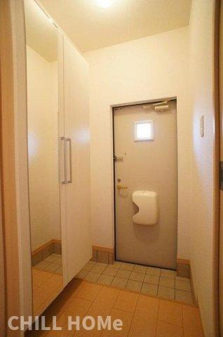 ファインＢの玄関|当社、チルホームのHPもご覧ください(^^)/物件情報多数♪